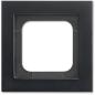 Preview: ARDEBO.de Busch-Jaeger 1721-275 Abdeckrahmen, Axcent, 1-fach Rahmen, schwarz matt (2CKA001754A4703)