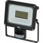 Preview: LED-Strahler JARO 4060 P (LED-Fluter zur Wandmontage für den Außenbereich IP65, 30W, 3450lm, 6500K, mit Bewegungsmelder)