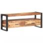Preview: TV-Schrank 120x35x45 cm Massivholz Honigfarben