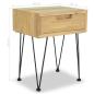 Preview: Nachttische 2 Stk. 40x30x50 cm Teak Massivholz
