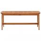 Preview: Couchtisch 102x50x43 cm Massivholz Akazie