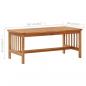 Preview: 2-tlg. Garten-Lounge-Set Massivholz Akazie