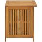 Preview: Garten-Aufbewahrungsbox 60x50x58 cm Massivholz Akazie