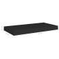 Preview: Schweberegale 2 Stk. Schwarz 50x23x3,8 cm MDF