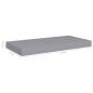 Preview: Schweberegale 2 Stk. Grau 50x23x3,8 cm MDF