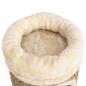 Preview: Katzenhaus mit Luxuriösem Katzenbett 33 cm Seegras