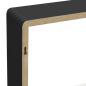 Preview: Würfelregale 3 Stk. Schwarz MDF