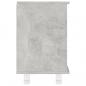 Preview: Badezimmerschrank Betongrau 60x32x53,5 cm Holzwerkstoff