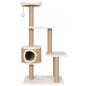 Preview: Katzen-Kratzbaum 123 cm Seegras