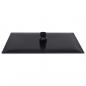 Preview: Regenbrause Edelstahl 30x20 cm Rechteckig Schwarz