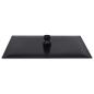 Preview: Regenbrause Edelstahl 30x20 cm Rechteckig Schwarz