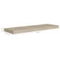 Preview: Schweberegale 4 Stk. Eiche-Optik 80x23,5x3,8 cm MDF