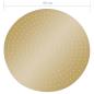 Preview: Regenbrause Edelstahl 40 cm Rund Golden