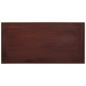 Preview: Couchtisch Klassisch Braun 100x50x30 cm Massivholz Mahagoni