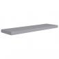 Preview: Schwebende Wandregale 4 Stk. Grau 90x23,5x3,8cm MDF