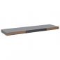 Preview: Schwebende Wandregale 4 Stk. Grau 90x23,5x3,8cm MDF