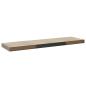 Preview: Schweberegal Eichen-Optik 90x23,5x3,8 cm MDF