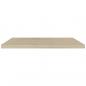 Preview: Schweberegale 2 Stk. Eichen-Optik 90x23,5x3,8 cm MDF