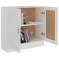 Preview: Bücherschrank Weiß 82,5x30,5x80 cm Holzwerkstoff