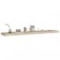 Preview: Schweberegale 4 Stk. Eichen-Optik 120x23,5x3,8 cm MDF
