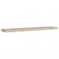 Preview: Schweberegale 4 Stk. Eichen-Optik 120x23,5x3,8 cm MDF