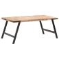 Preview: Esstisch 180x90x76 cm Massivholz Mango 