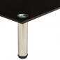 Preview: TV-Tisch 40x35x17 cm Schwarz Hartglas