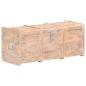 Preview: Holztruhe 90x40x40 cm Akazie Massivholz