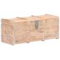 Preview: Holztruhe 90x40x40 cm Akazie Massivholz