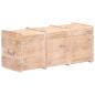 Preview: Holztruhe 90x40x40 cm Akazie Massivholz