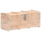 Preview: Holztruhe 90x40x40 cm Akazie Massivholz