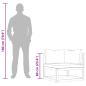 Preview: Modulare Ecksofas 2 Stk. mit Auflagen Cremeweiß