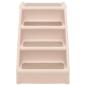 Preview: Hundetreppe Klappbar Creme 62x40x49,5 cm 