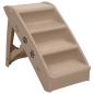 Preview: Hundetreppe Klappbar Braun 62x40x49,5 cm