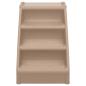 Preview: Hundetreppe Klappbar Braun 62x40x49,5 cm