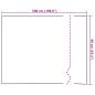 Preview: Möbelfolien Selbstklebend 2 Stk. Helle Eiche 500x90 cm PVC