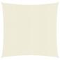Preview: ARDEBO.de - Sonnensegel 160 g/m² Creme 3x3 m HDPE