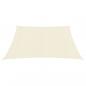 Preview: Sonnensegel 160 g/m² Creme 3x3 m HDPE