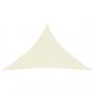 Preview: ARDEBO.de - Sonnensegel 160 g/m² Creme 3x3x4,2 m HDPE  