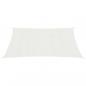 Preview: Sonnensegel 160 g/m² Weiß 3x5 m HDPE