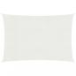 Preview: ARDEBO.de - Sonnensegel 160 g/m² Weiß 5x7 m HDPE
