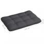 Preview: Palettenkissen Anthrazit 120x80x12 cm Stoff
