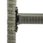 Preview: Barhocker mit Kissen 3 Stk. Grau Poly Rattan