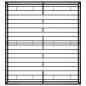 Preview: Bettgestell Schwarz Metall 140x200 cm