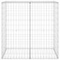 Preview: Gabionenwand mit Abdeckung Verzinkter Stahl 100x60x100 cm