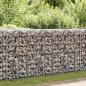 Preview: Gabionenwand mit Abdeckung Verzinkter Stahl 100x60x100 cm