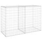 Preview: Gabionenwand mit Abdeckung Verzinkter Stahl 150x60x100 cm
