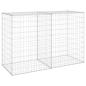 Preview: Gabionenwand mit Abdeckung Verzinkter Stahl 150x60x100 cm