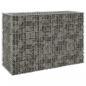 Preview: Gabionenwand mit Abdeckung Verzinkter Stahl 150x60x100 cm