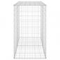 Preview: Gabionenwand mit Abdeckung Verzinkter Stahl 150x60x100 cm